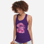 Pink Claw Machine-Womens-Racerback-Tank-eduely