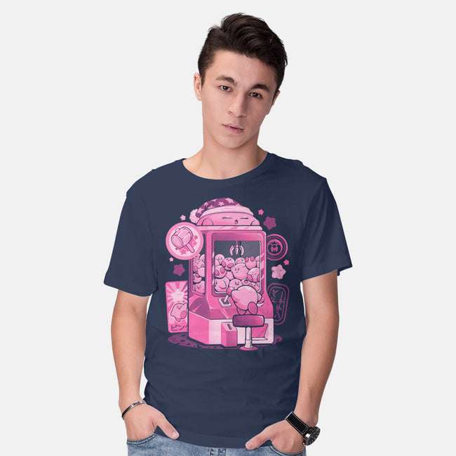 Pink Claw Machine-Mens-Basic-Tee-eduely
