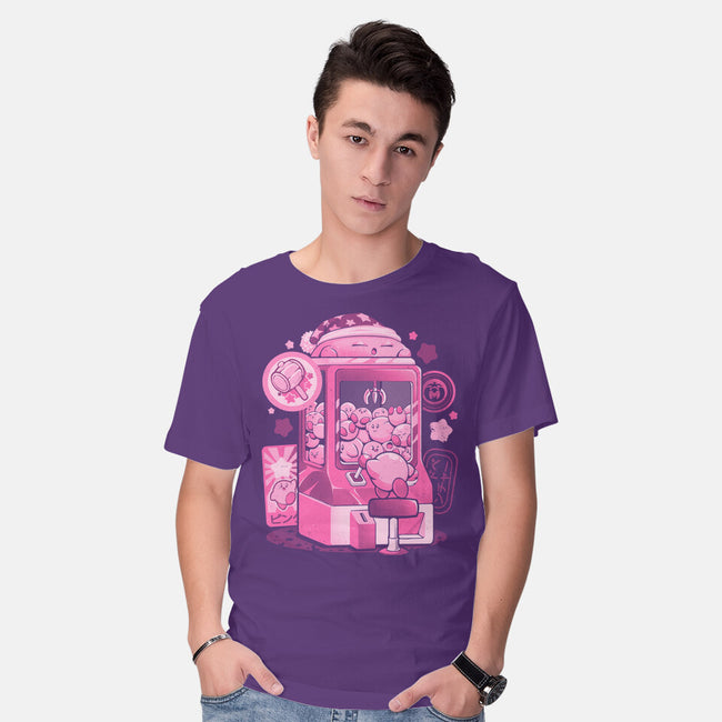 Pink Claw Machine-Mens-Basic-Tee-eduely