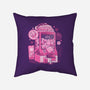 Pink Claw Machine-None-Removable Cover-Throw Pillow-eduely