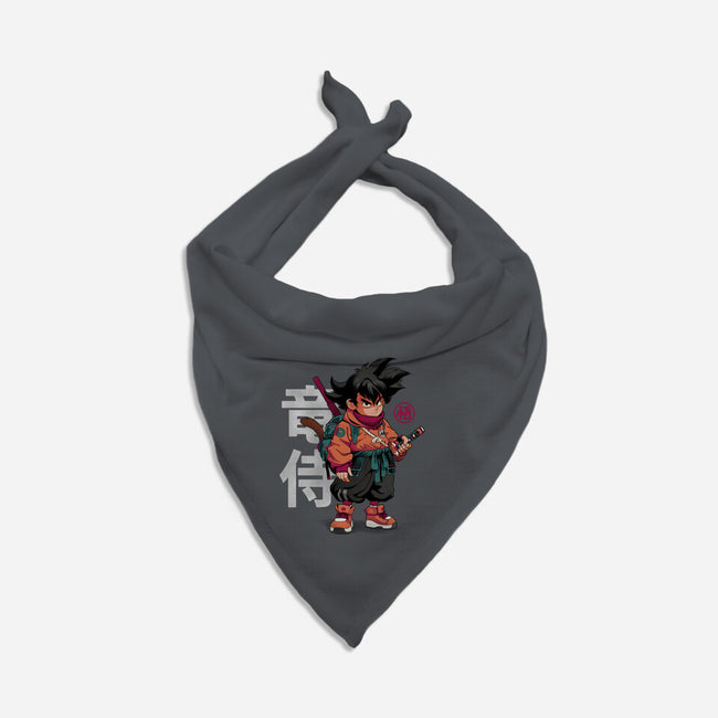 Samurai Dragon-Dog-Bandana-Pet Collar-Bruno Mota