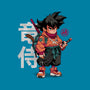 Samurai Dragon-None-Stretched-Canvas-Bruno Mota