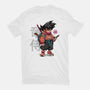 Samurai Dragon-Womens-Fitted-Tee-Bruno Mota