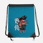 Samurai Dragon-None-Drawstring-Bag-Bruno Mota