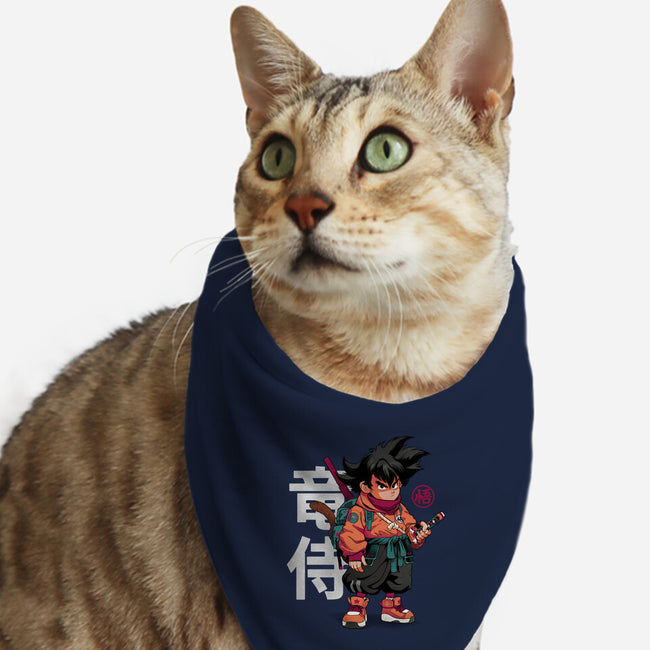 Samurai Dragon-Cat-Bandana-Pet Collar-Bruno Mota