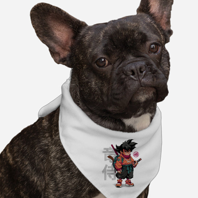 Samurai Dragon-Dog-Bandana-Pet Collar-Bruno Mota