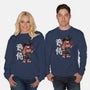 Samurai Dragon-Unisex-Crew Neck-Sweatshirt-Bruno Mota