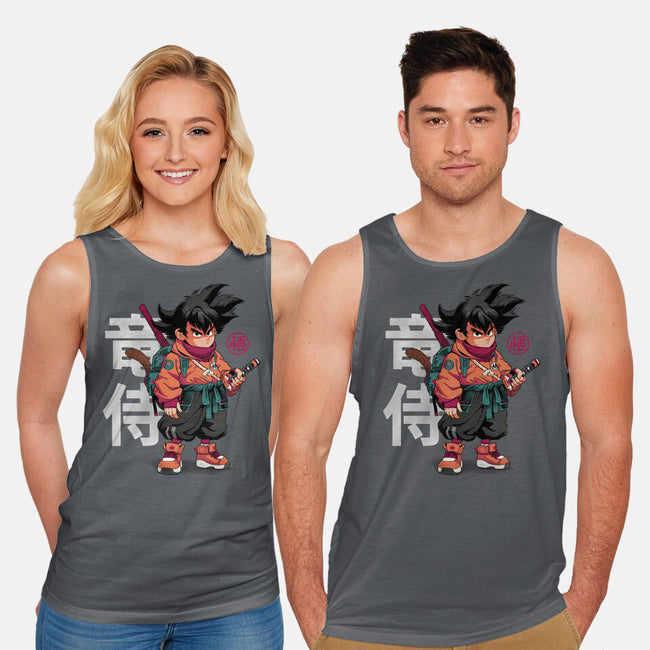 Samurai Dragon-Unisex-Basic-Tank-Bruno Mota