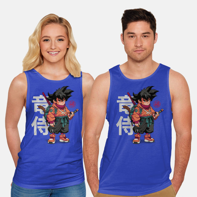 Samurai Dragon-Unisex-Basic-Tank-Bruno Mota