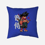 Samurai Dragon-None-Removable Cover-Throw Pillow-Bruno Mota