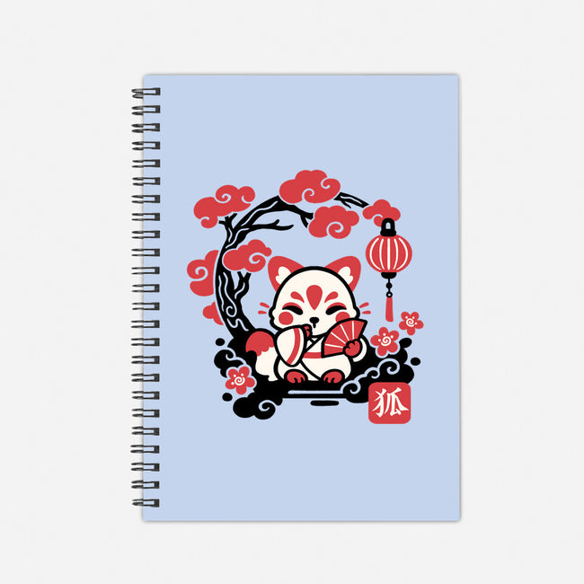 Kokeshi Kitsune-None-Dot Grid-Notebook-NemiMakeit