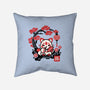 Kokeshi Kitsune-None-Non-Removable Cover w Insert-Throw Pillow-NemiMakeit