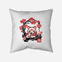 Kokeshi Kitsune-None-Non-Removable Cover w Insert-Throw Pillow-NemiMakeit