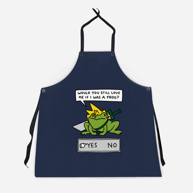 Would You Still Love Me-Unisex-Kitchen-Apron-Aarons Art Room