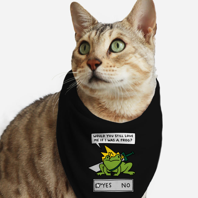 Would You Still Love Me-Cat-Bandana-Pet Collar-Aarons Art Room