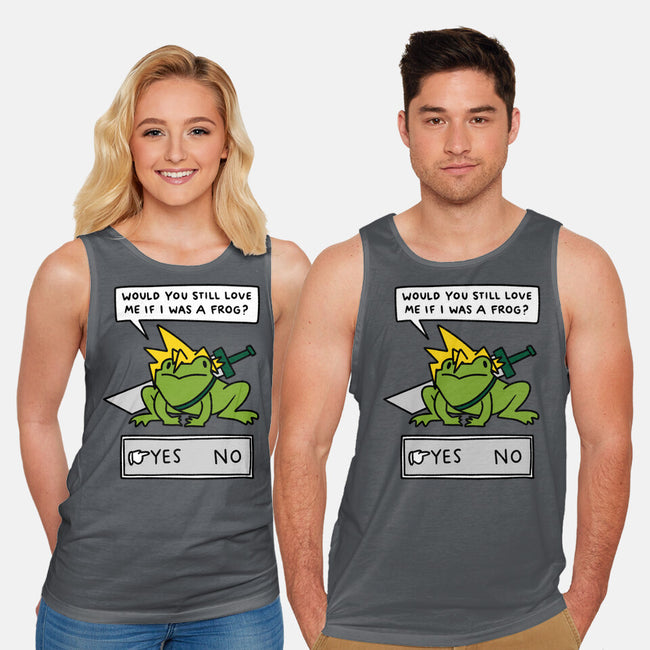 Would You Still Love Me-Unisex-Basic-Tank-Aarons Art Room