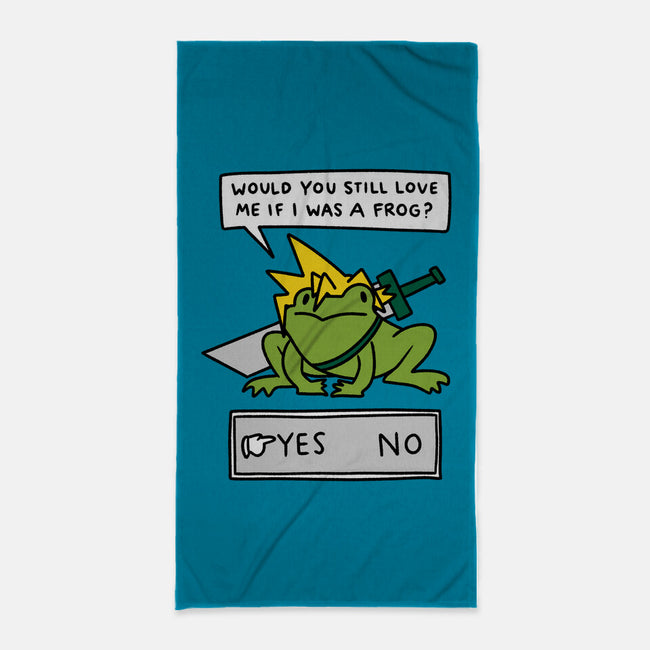 Would You Still Love Me-None-Beach-Towel-Aarons Art Room