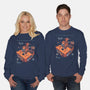 Isometric Fallout Wasteland-Unisex-Crew Neck-Sweatshirt-Heyra Vieira