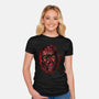 Look At Me Jedi-Womens-Fitted-Tee-nickzzarto