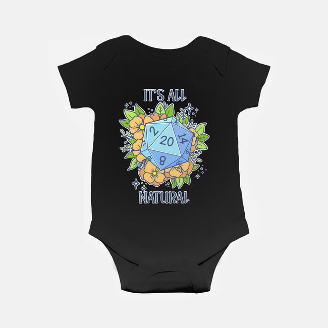 All Natural-Baby-Basic-Onesie-maruart