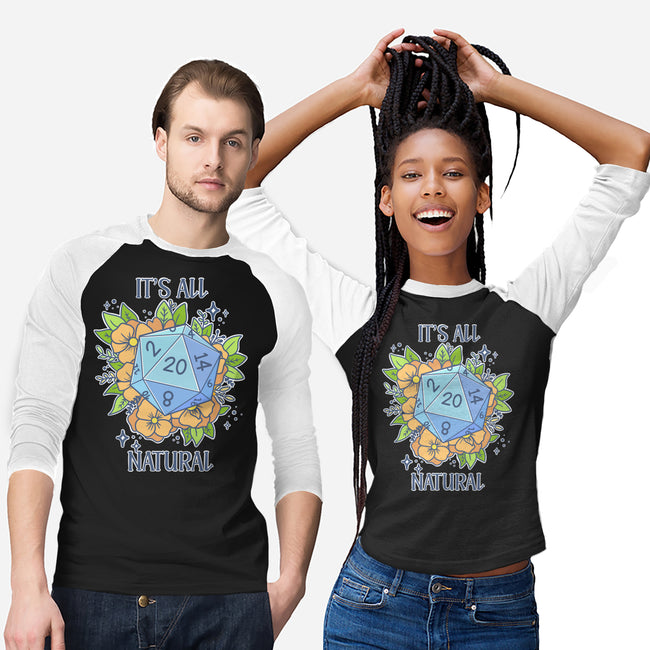 All Natural-Unisex-Baseball-Tee-maruart