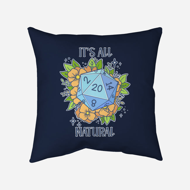 All Natural-None-Removable Cover-Throw Pillow-maruart
