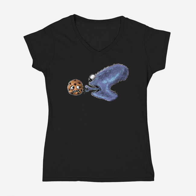 Cookiemorph-Womens-V-Neck-Tee-zascanauta