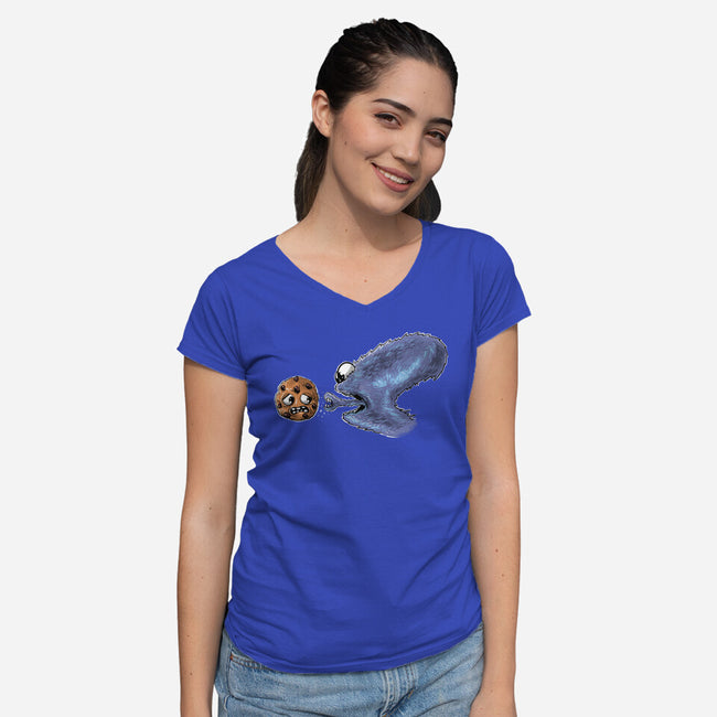 Cookiemorph-Womens-V-Neck-Tee-zascanauta