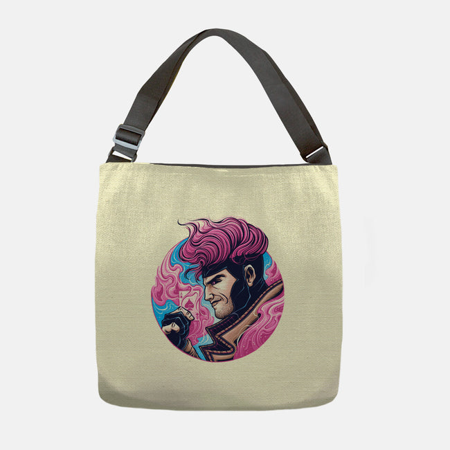 Master Of Cards-None-Adjustable Tote-Bag-glitchygorilla