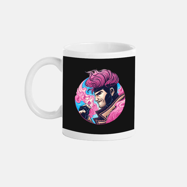 Master Of Cards-None-Mug-Drinkware-glitchygorilla