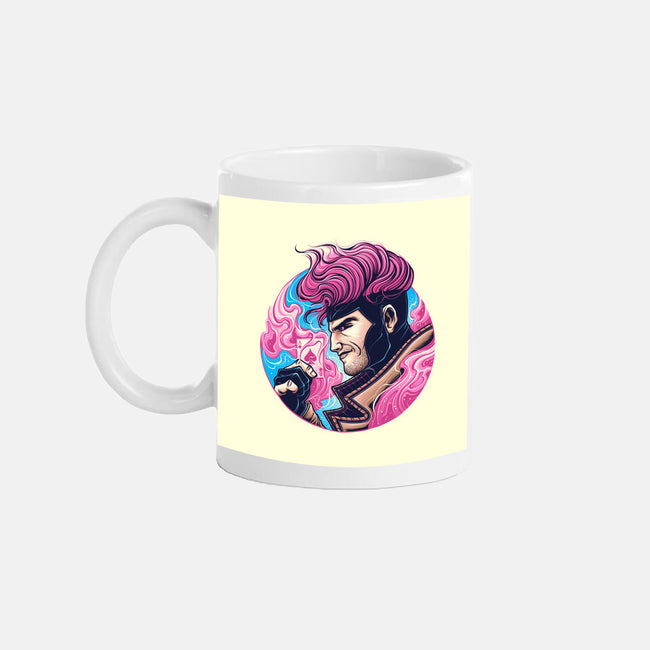 Master Of Cards-None-Mug-Drinkware-glitchygorilla