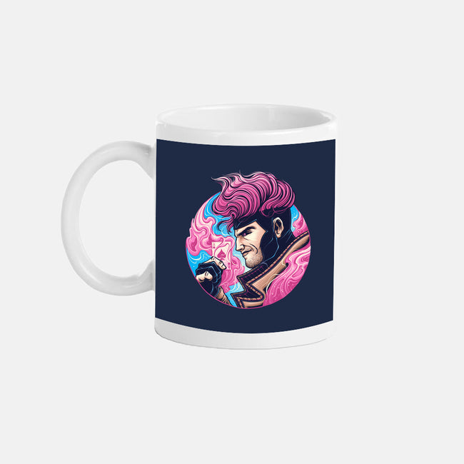 Master Of Cards-None-Mug-Drinkware-glitchygorilla