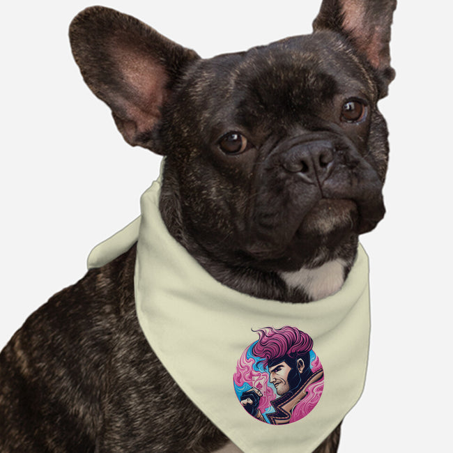 Master Of Cards-Dog-Bandana-Pet Collar-glitchygorilla