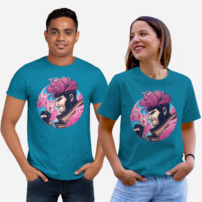 Master Of Cards-Unisex-Basic-Tee-glitchygorilla