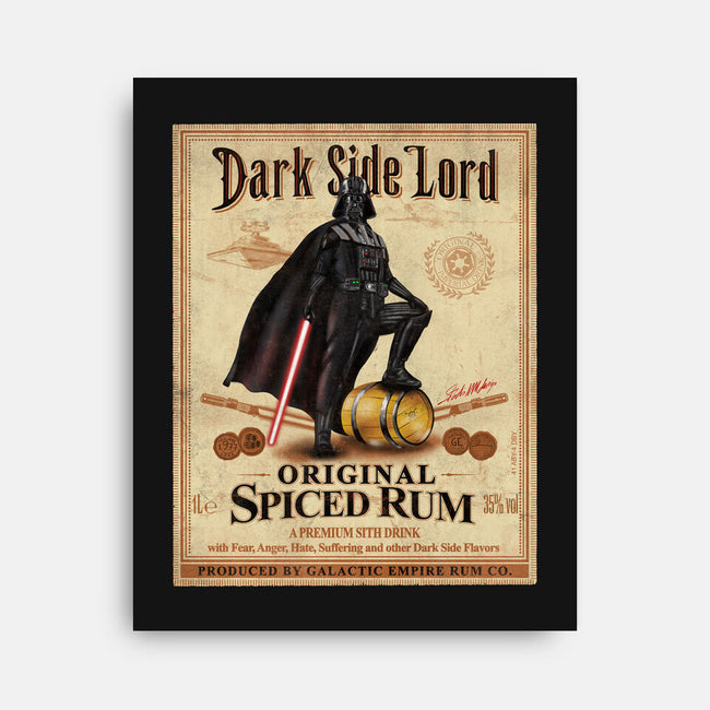 Dark Side Lord-None-Stretched-Canvas-NMdesign