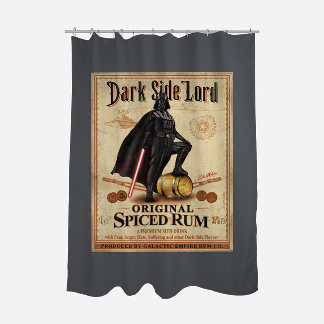 Dark Side Lord-None-Polyester-Shower Curtain-NMdesign