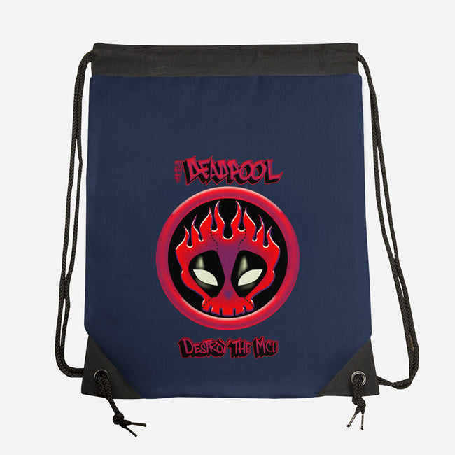 The Deadpool Destroy The MCU-None-Drawstring-Bag-Samuel