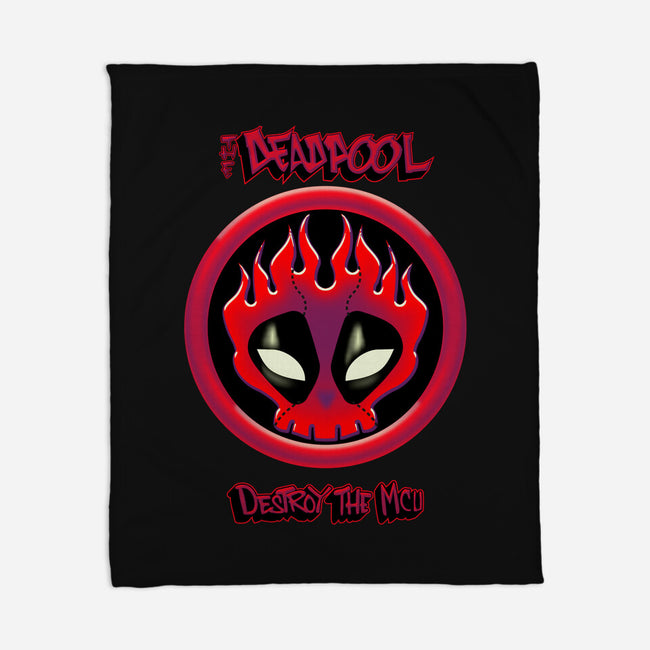 The Deadpool Destroy The MCU-None-Fleece-Blanket-Samuel