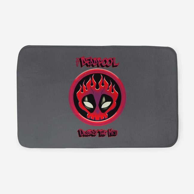 The Deadpool Destroy The MCU-None-Memory Foam-Bath Mat-Samuel