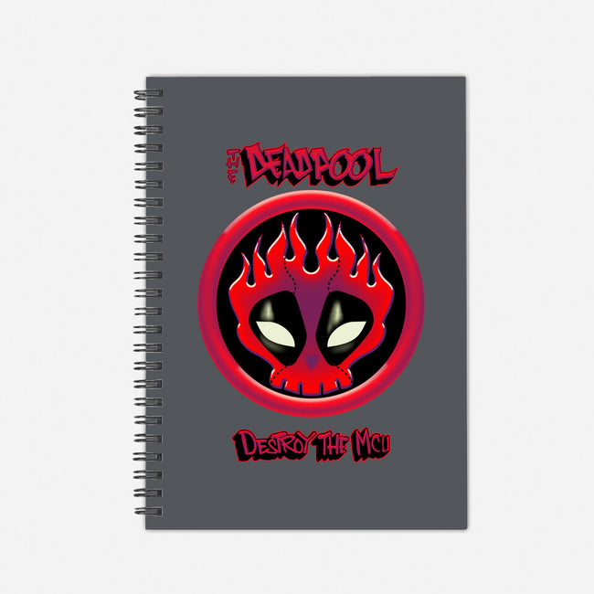 The Deadpool Destroy The MCU-None-Dot Grid-Notebook-Samuel