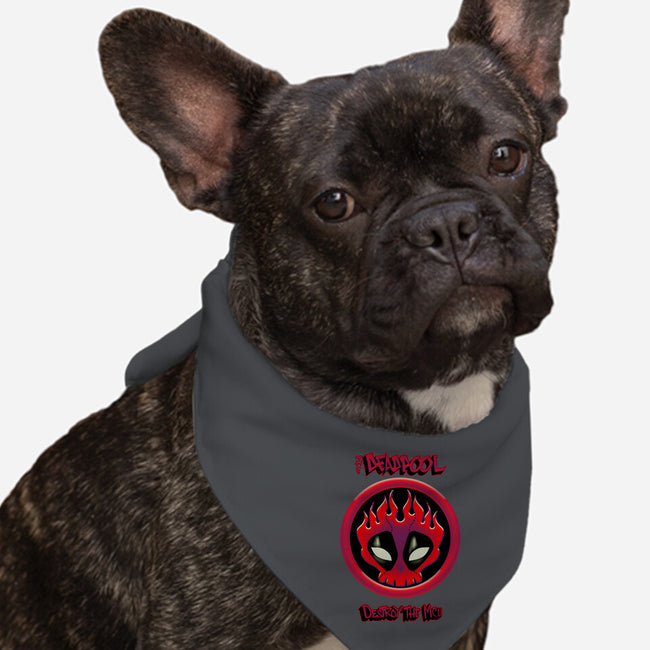 The Deadpool Destroy The MCU-Dog-Bandana-Pet Collar-Samuel