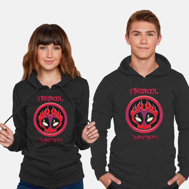 The Deadpool Destroy The MCU-Unisex-Pullover-Sweatshirt-Samuel