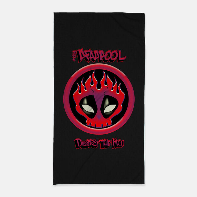 The Deadpool Destroy The MCU-None-Beach-Towel-Samuel