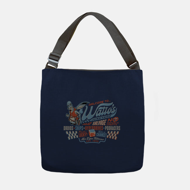 Watto's Junkyard-None-Adjustable Tote-Bag-Wheels