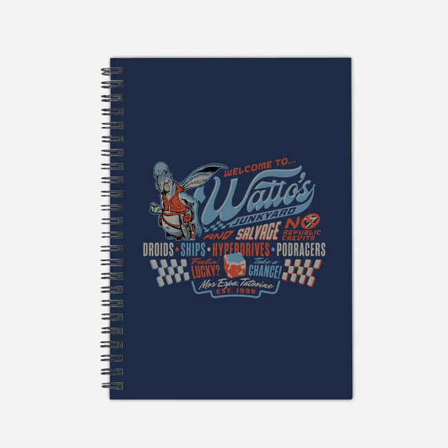 Watto's Junkyard-None-Dot Grid-Notebook-Wheels