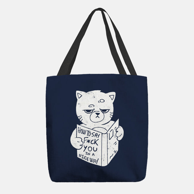 Nice Way To Say-None-Basic Tote-Bag-eduely