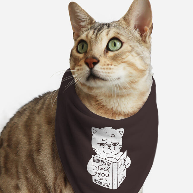 Nice Way To Say-Cat-Bandana-Pet Collar-eduely