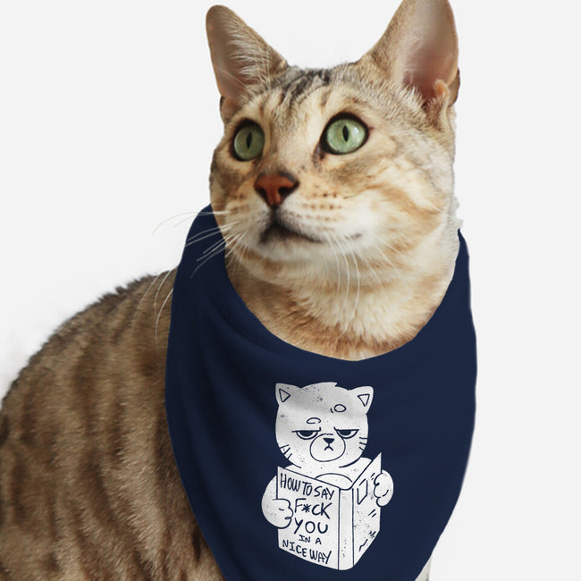 Nice Way To Say-Cat-Bandana-Pet Collar-eduely