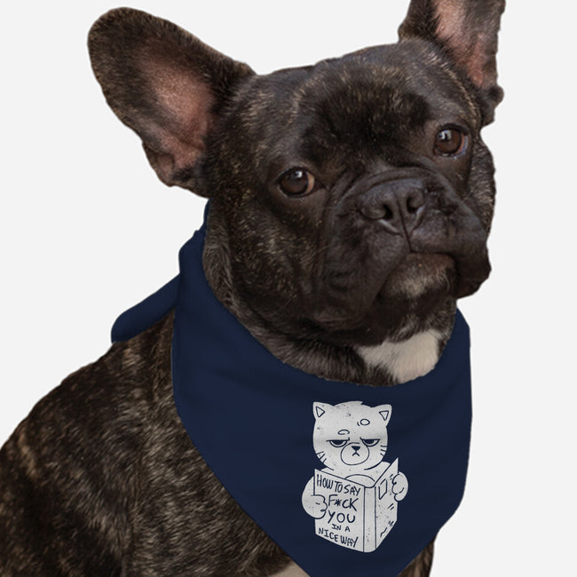 Nice Way To Say-Dog-Bandana-Pet Collar-eduely