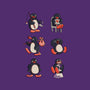 Penguin Moods-None-Stretched-Canvas-Arigatees